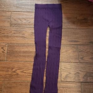 Sweater leggings one size